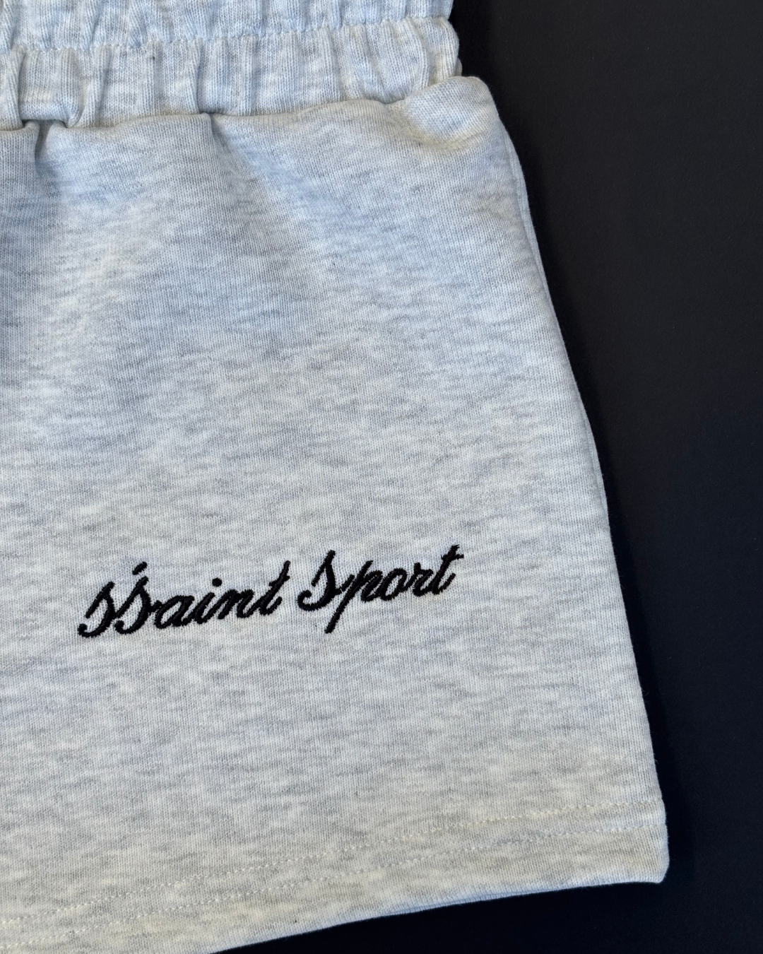 SŚAINT SPORT TRACK SHORTS - GREY