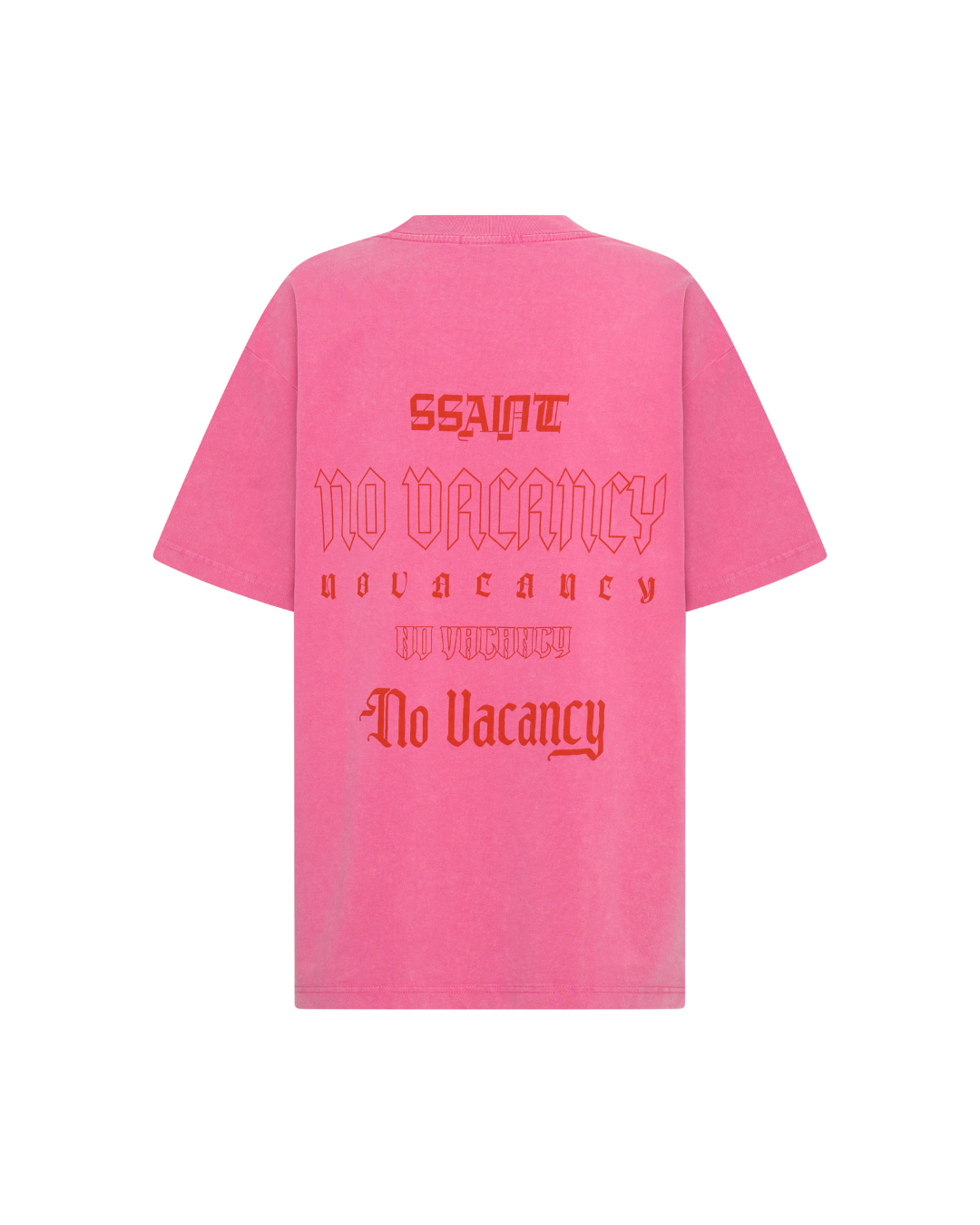 KIDS NO VACANCY TEE - PINK