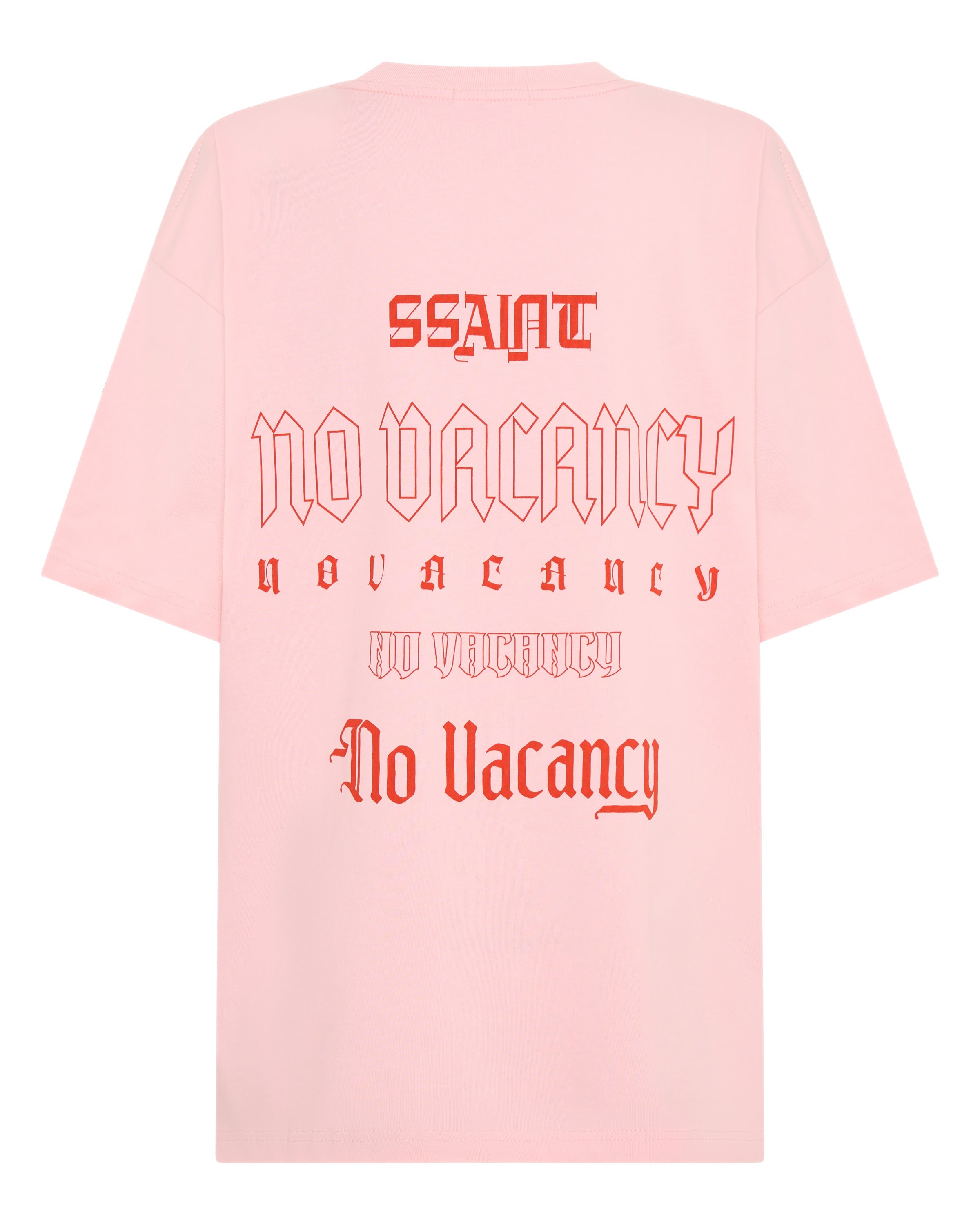 NO VACANCY TEE - PINK