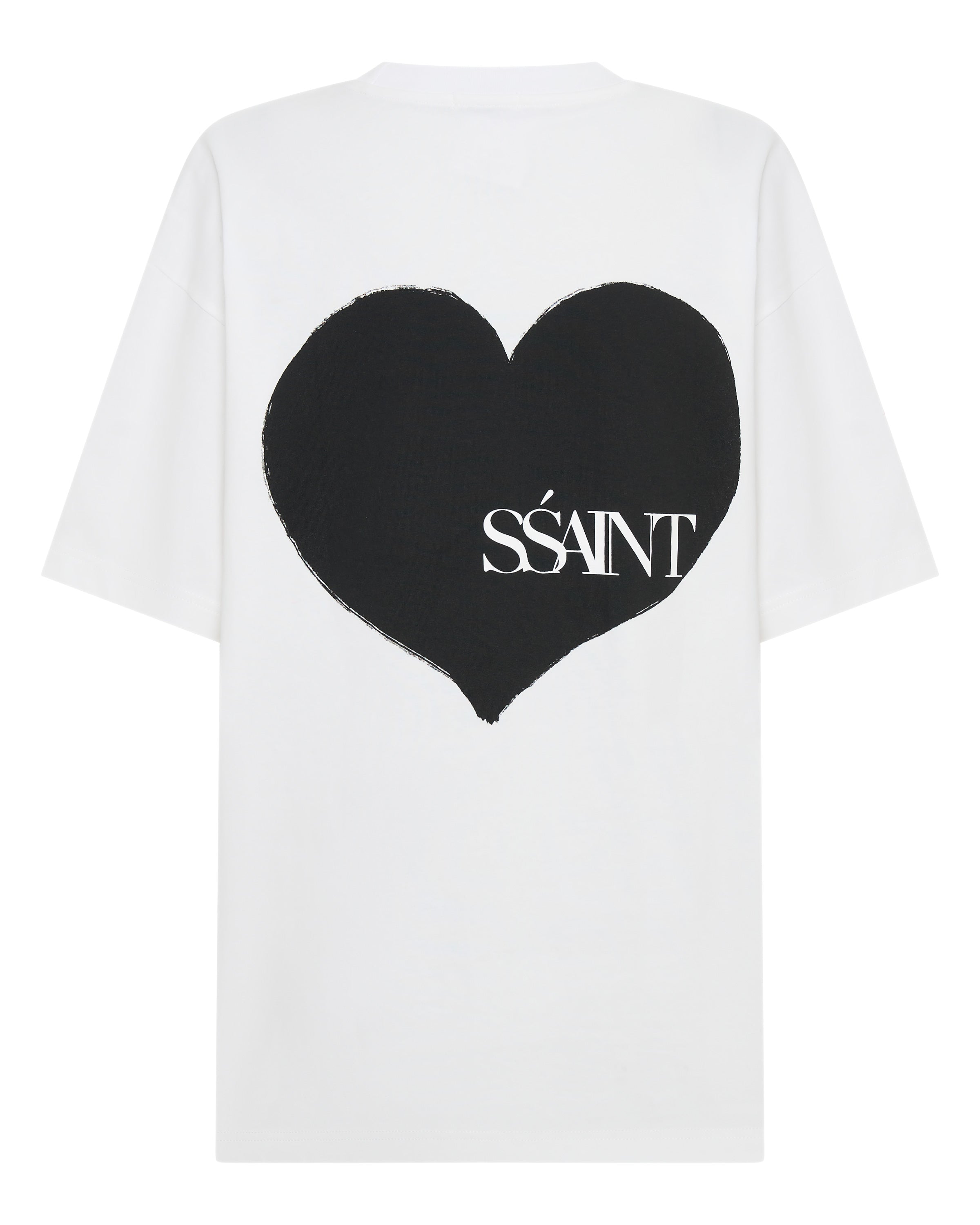 SŚAINT HEART TEE - BLACK