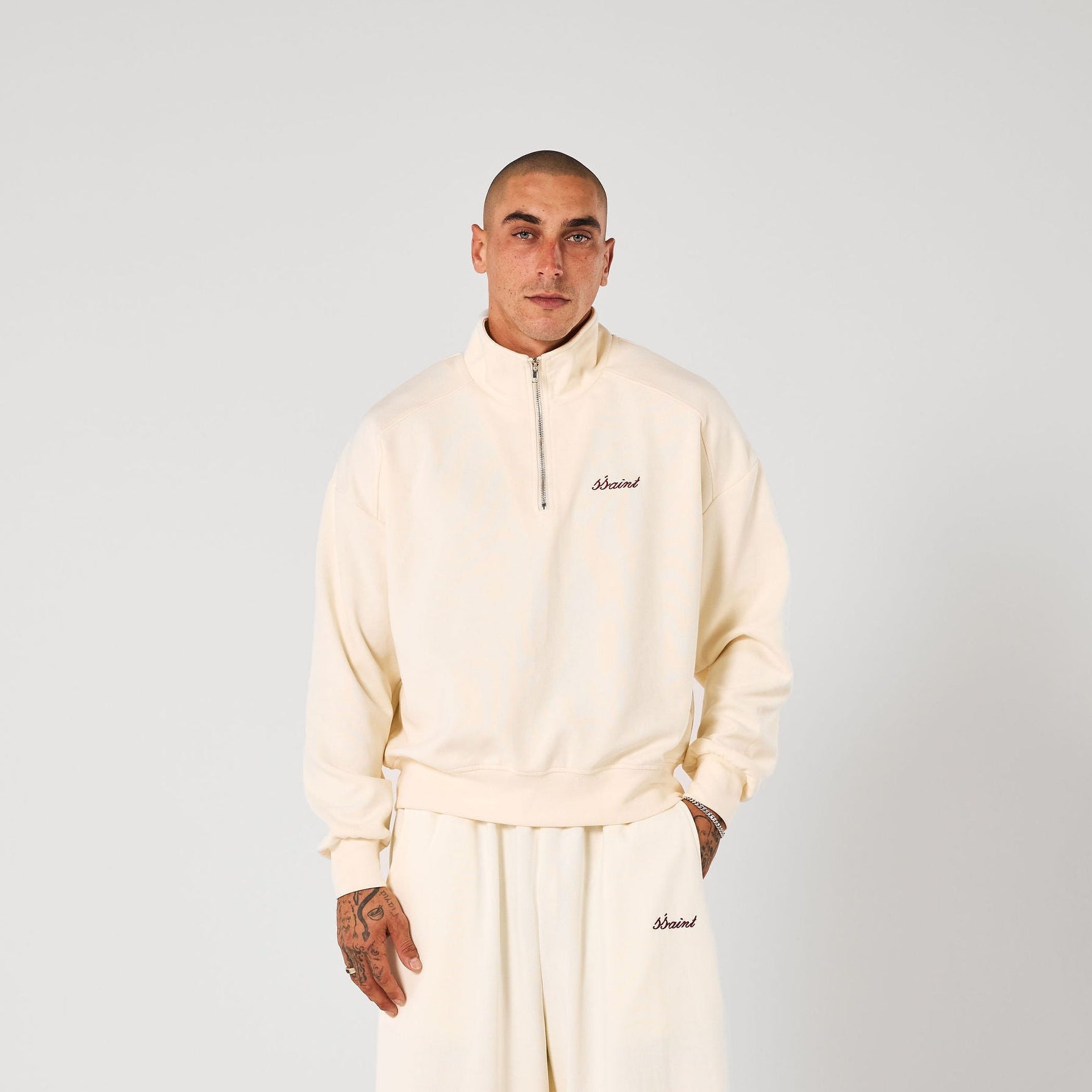 SŚAINT ZIP JUMPER BUTTER