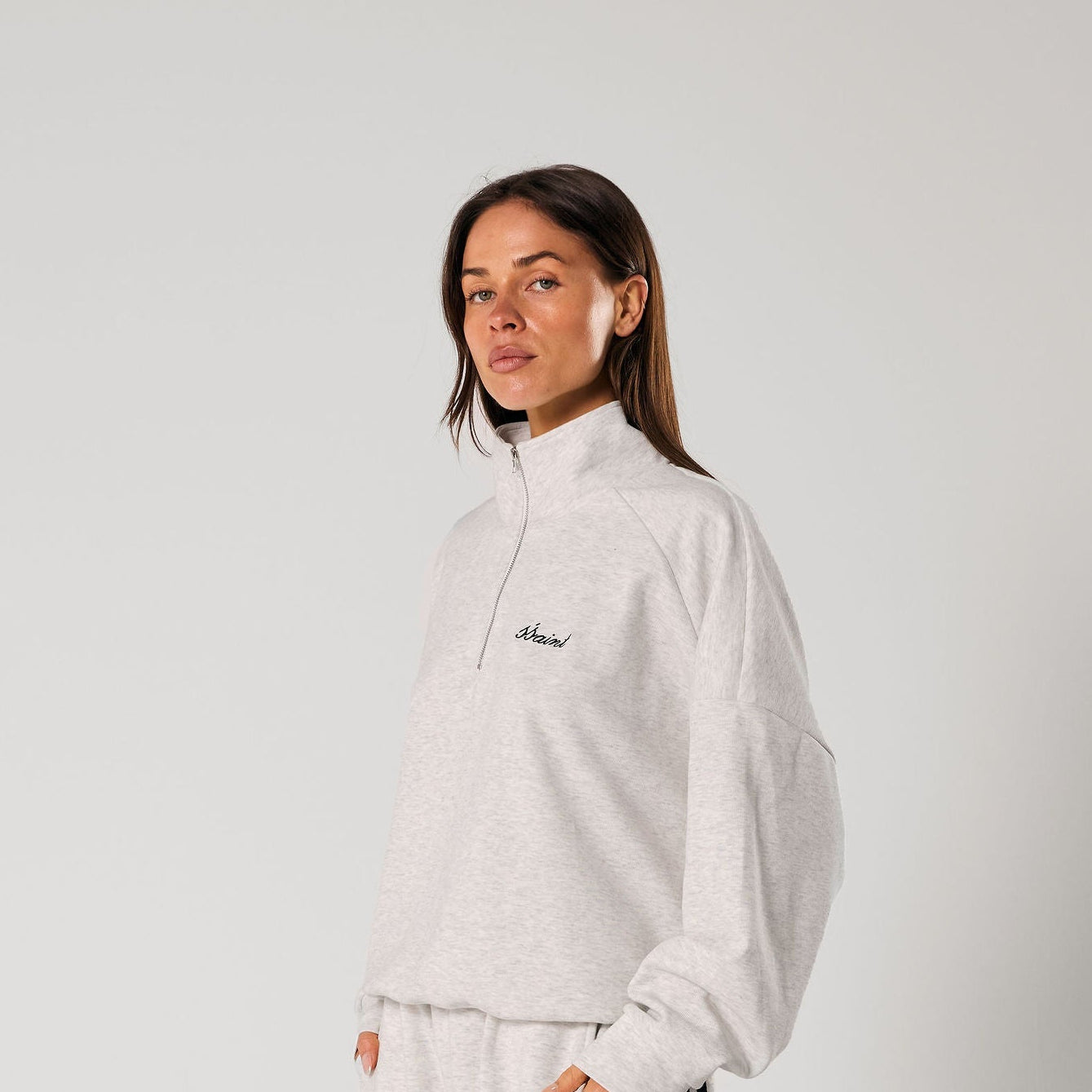 SŚAINT ZIP JUMPER GREY